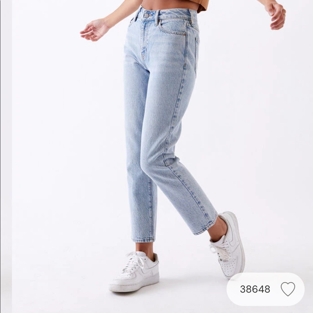 Pacsun mom jeans light wash NWOT